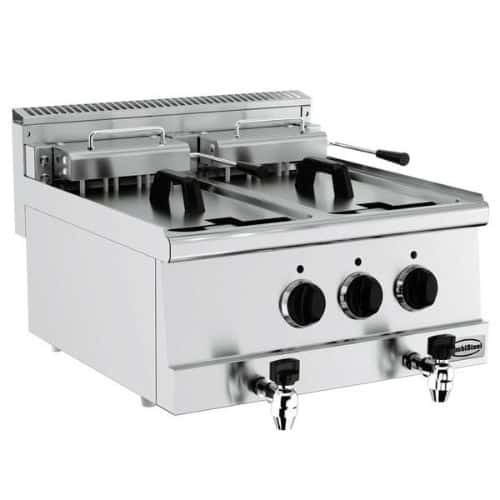 Frityrgryte | BASE 600 | 10+10L | 7kW -2x 230V | B600xD600xH300m | CombiSteel 7178.0097 | COXEBW | 002702