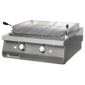 Maxima Gastro Premium Lavasteingrill - Doppeleinheit - 90 cm Tief - Gas - 09398596 - 09398596