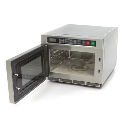 Gastro Mikrowelle - 1800W - 20 Programme - Platten bis zu Ø36 cm - 2 Regale - Maxima 09367020