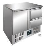 Saro Gastro Kühltisch Tür+Schubladen - VIVIA S901 S/STOP 2x 1/2GN - 323-10062 - 323-10062