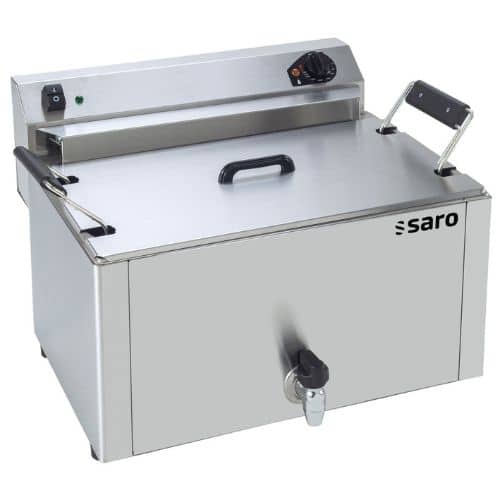 Fritteuse doppelt | 400 V-9 kW | B535XD415XH380 mm | SARO 458-1001