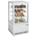 Saro Mini Umluftkühlvitrine 68 liter - weiß - Modell SC 70 - 330-10001 - 330-10001