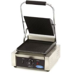Gastro Kontaktgrill - Gerillt - Einzelgrillplatte - 22 cm - Maxima 09300430