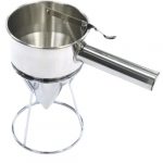 Gastro Teigspender - 1,3 l - Edelstahl - einschließlich Dosierungstaste | Maxima 09374160 - 09374160