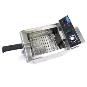 Fritteuse 10 Liter | 3 kW 1-phasig | mit Hahn | Maxima 09365228