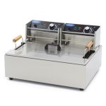 Gastro Fritteuse 15 liter - 1 Korb - Bis zu 3 kg Pommes - 09365210