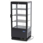 Maxima Gastro Tortenvitrine- Kühlvitrine - 78 liter - 43 cm - Schwarz - 09400806 - 09400806