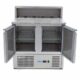Pizzabenk 2 dører | Kjølebenk | B900xD700xH1100mm | Maxima | MAXDCD | 09400200 | 091819