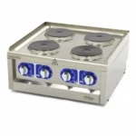 Maxima Gastro Elektro Kochfeld - 4 Brenner - 400 V - 7 kW - 60 cm Tief - 09391530 - 09391530