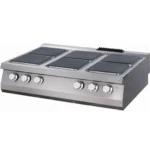 Maxima Gastro Elektro Kochfeld - 6 Brenner - Dreifache Einheit - 90 cm Tief - 09398537 - 09398537