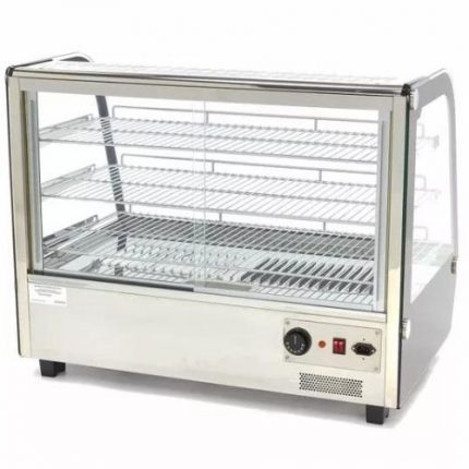 Varmedisk | Display 160L i rustfritt stål | B856xD568xH670mm | Maxima | MAXFFC | 09400851 | 091807