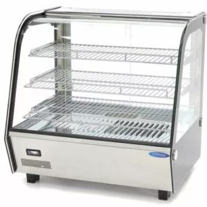 Gastro Wärmevitrine - 120 liter - 67.8 cm - 3 Regale - Maxima 09400846
