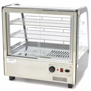 Gastro Wärmevitrine - 120 liter - 67.8 cm - 3 Regale - Maxima 09400846