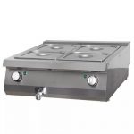 Bain Marie Doppeleinheit - 70 cm Tief - Elektrisch | Maxima 09398135