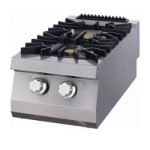 Gastro Premium Kochfeld - 2 Brenner - Einzeleinheit - 90 cm Tief - Gas - Maxima 09398515