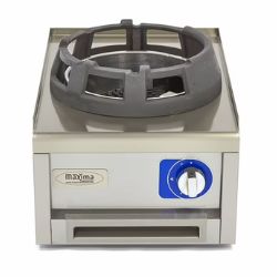 Gastro Wok Herd - Ø28 cm Kochring - 60 cm Tief - Gas - Maxima 09391560