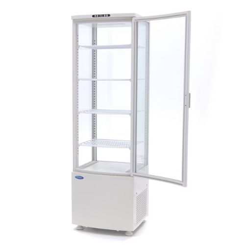 Gastro Kühlvitrine - 235 liter - 52 cm - Weiß - Maxima 09400815
