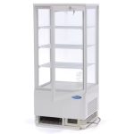 Gastro Kühlvitrine - 78 liter - 43 cm - Weiß