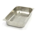 Maxima Gastro Gastronormbehälter - 1/1 GN - 10 cm Tief - Edelstahl - Perforiert - 09367603 - 101998