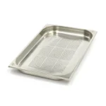 Maxima Gastro Gastronormbehälter - 1/1 GN - 4 cm Tief - Edelstahl - Perforiert - 09367601 - 102014
