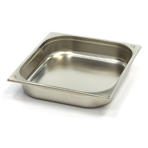 Maxima Gastro Gastronormbehälter - 2/3 GN - 6.5 cm Tief - Edelstahl - 09367565 - 09367565