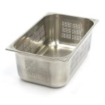 Gastro Gastronormbehälter - 1/1 GN - 20 cm Tief - Edelstahl - Perforiert - Maxima 09367605