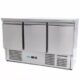 Kjølebenk 3-Dørs | 400LITER | B1365xD700xH880mm | Maxima | SAL903 | MAXCHF | 09400435 | 105635