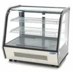 Maxima Gastro Glastürkühlschränke - 120 liter - 70 cm - Hintere Schiebetüren - 09400845 - 09400845