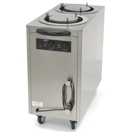 Maxima Gastro Plattenwärmer - 80 Teller - Bis zu Ø30 cm - auf Rädern - 09362005 - 09362005