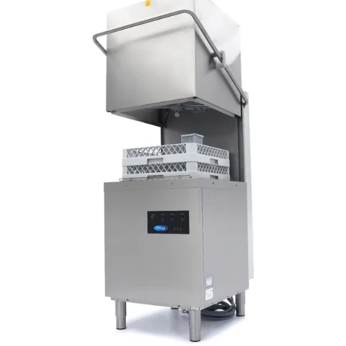 Maxima Haubenspülmaschine 50x50cm - mit Abfluss- Spül- und Seifenpumpen - 400V - 09240080 - 09240080