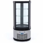 Gastro Glastürkühlschränke - 100 liter - 48 cm - Runde - Maxima 09400841