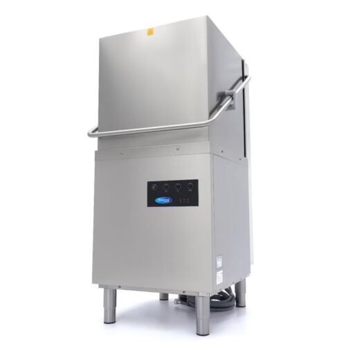 Hette oppvaskmaskin | 400V | Skyllemiddel-Såpe- Avløppumpe | B750×D815×H1470/1870mm | Maxima | MAXKHKA | 09240080 | 106197