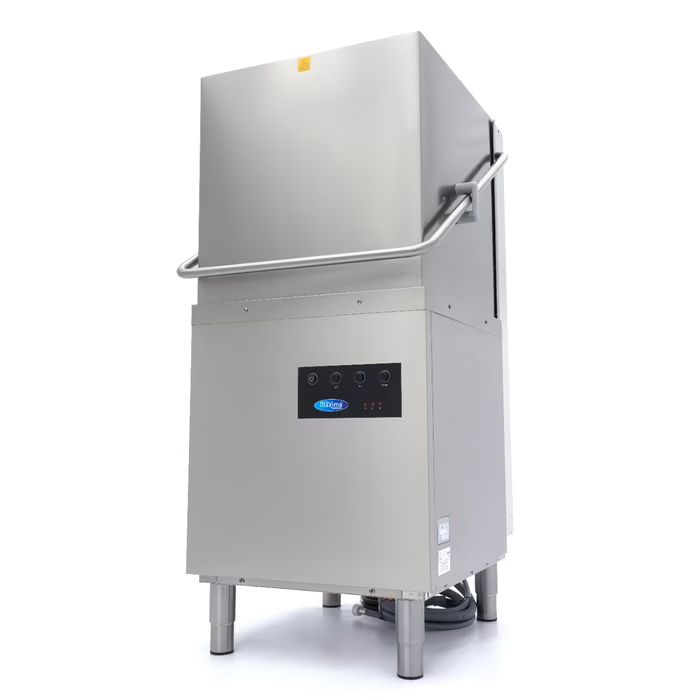 Hette oppvaskmaskin | 400V | Skyllemiddel-Såpe- Avløppumpe | B750×D815×H1470/1870mm | Maxima | MAXKHKA | 09240080 | 106197