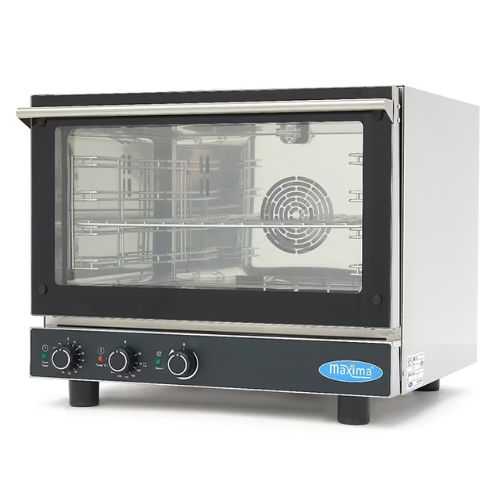 Gastro Dampfofen - Passt 4 Tabletts - 1/1 GN / 60 x 40 cm - Analog - 400V - Maxima 08500202