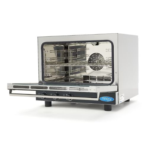 Gastro Dampfofen - Passt 4 Tabletts - 1/1 GN / 60 x 40 cm - Analog - 400V - Maxima 08500202