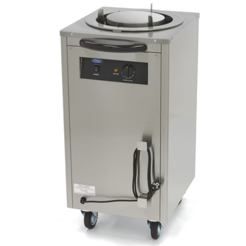 Gastro Plattenwärmer - 40 Teller - Bis zu Ø30 cm - auf Rädern