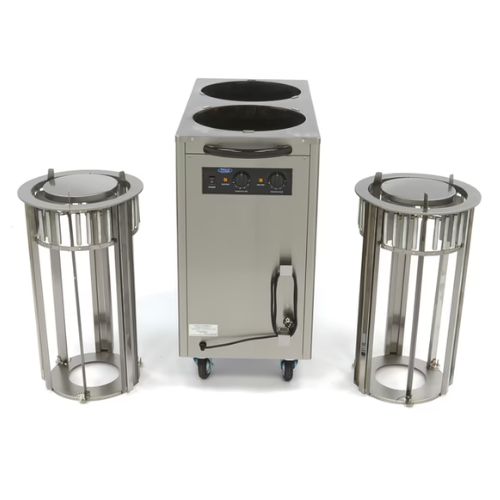 Gastro Plattenwärmer - 80 Teller - Bis zu Ø30 cm - auf Rädern - 09362005