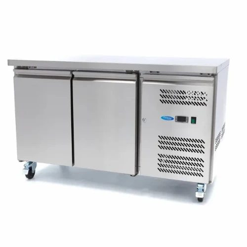 Maxima Gastro Kühltisch - 136 cm - 2 Tür - B1360xT700xH860mm - 09400390 - 09400390