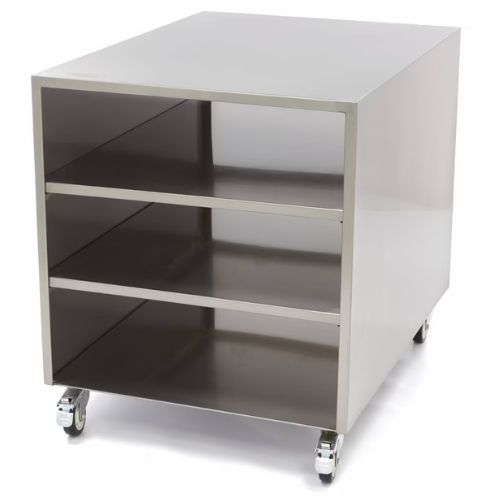 Gastro Maschinentisch - 60 x 80 cm - 120 kg Ladungskapazität - auf Rädern - Maxima 09300785