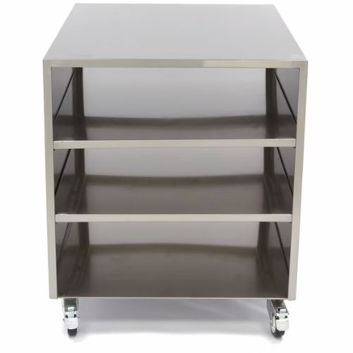 Gastro Maschinentisch - 60 x 80 cm - 120 kg Ladungskapazität - auf Rädern - Maxima 09300785