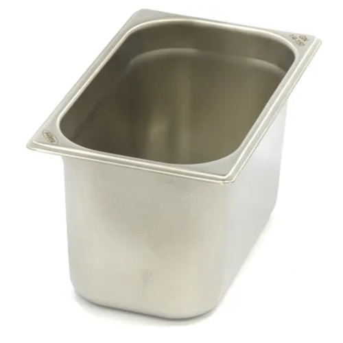 Maxima Gastro Gastronormbehälter - 1/4 GN - 15 cm Tief - Edelstahl - 09367531 - 09367531