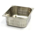 Maxima Gastro Gastronormbehälter - 2/3 GN - 15 cm Tief - Edelstahl - Perforiert - 09367672 - 09367672