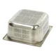 Maxima Gastro Gastronormbehälter - 2/3 GN - 15 cm Tief - Edelstahl - Perforiert - 09367672 - 09367672