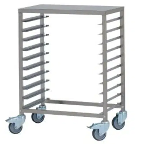 Saro Tischwagen Modell TW 60/40Q Quereinschub - B663xT415xH900 mm - 487-1095 - 487-1095