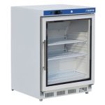 Lagerkühlschrank Glastür - weiß - HK 200 GD V2 - Saro 323-4030