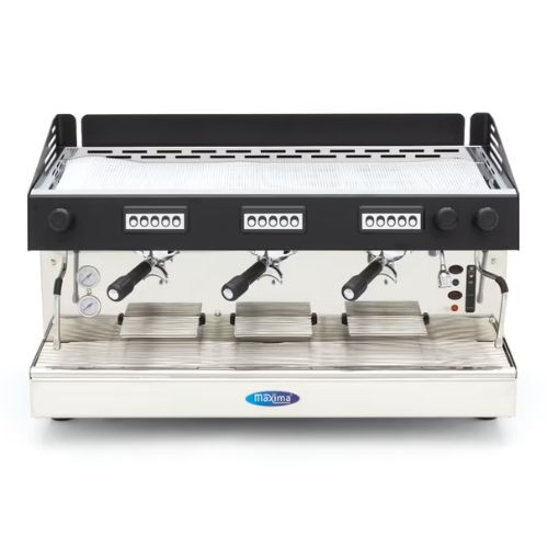 Gastro Espressomaschine - 3 Kolben - 540 Tassen pro Stunde - Maxima 09100003