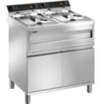 Fritteuse 2X12 Liter | 400 V -2x9 kW | B800xT700xH950 mm | SARO 172-4055 - 172-4055