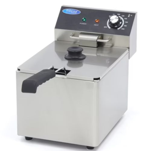 Gastro Fritteuse - 8 l iter - 1 Korb - Bis zu 1.4 kg Pommes Frites - Maxima 09365215