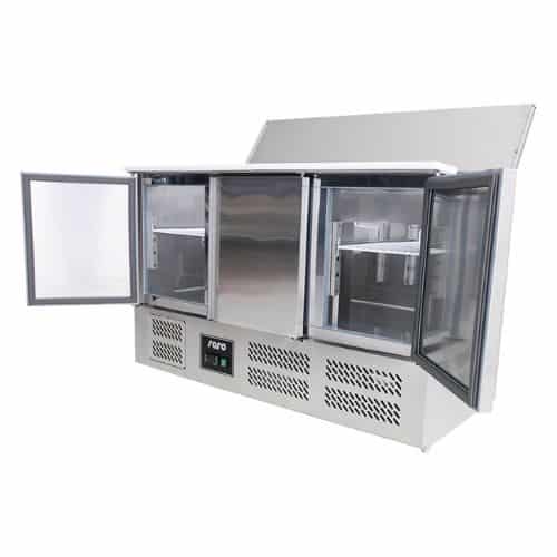 Saladette 3 Türen, Modell BALDUR S 903 | SARO 323-1003
