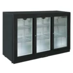 Saro Barkühlschrank - 3 Schiebetüren - Modell BC 320 SD - B1350xT520xH850mm - 437-1040 - 437-1040